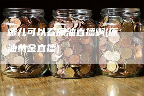 哪儿可以看原油直播啊(原油黄金直播)